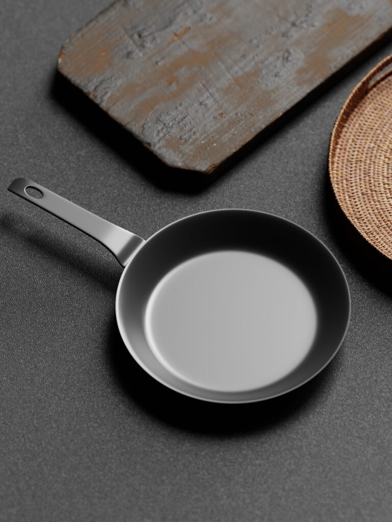 Frying Pan or Saucepan Blender 3D Model