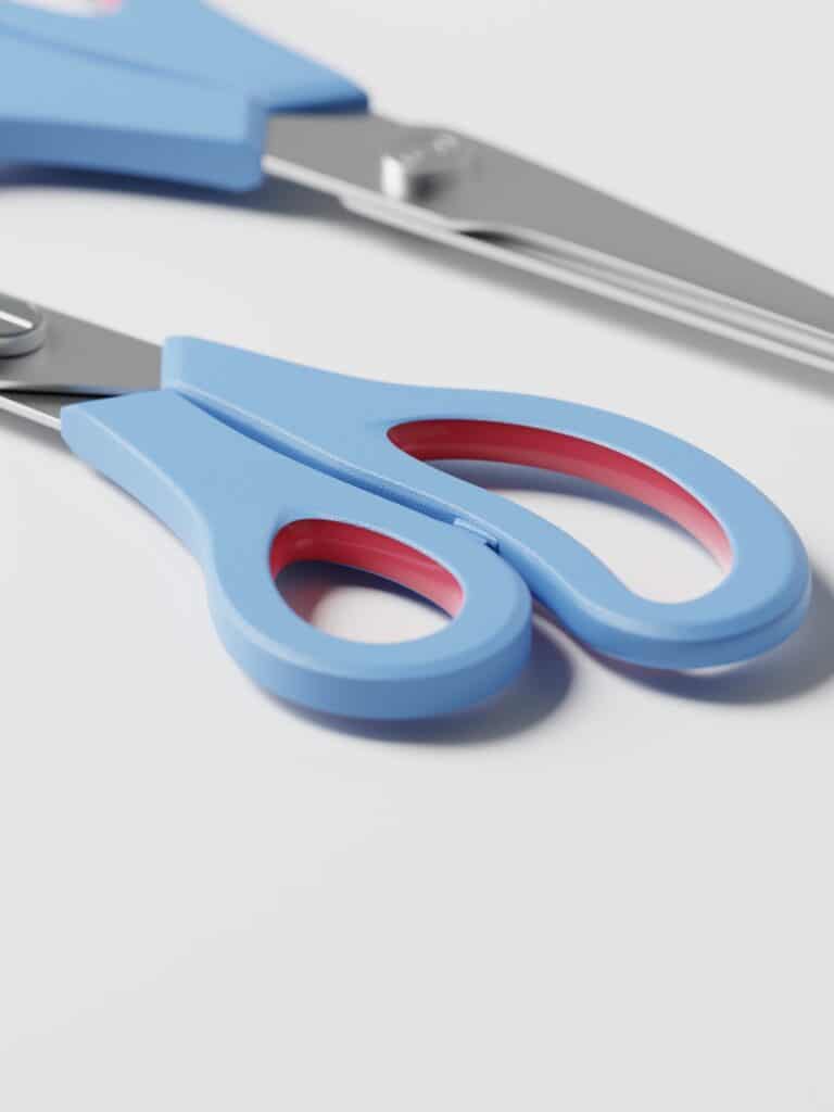 Scissors Blender 3D Model